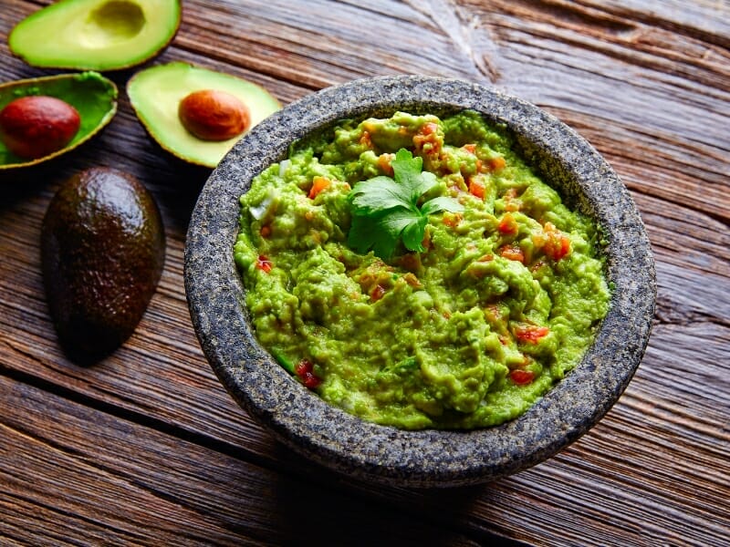 Traditional Mexican Guacamole