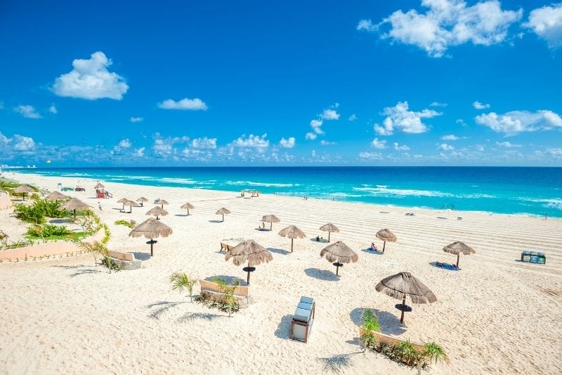 Cancun beach 