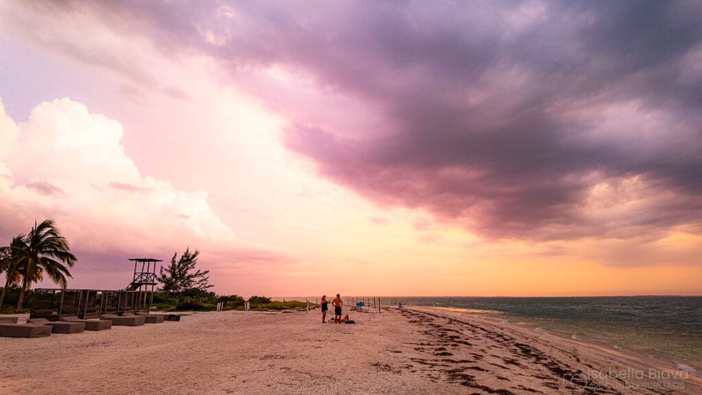 Punta Coco at Sunset in Holbox