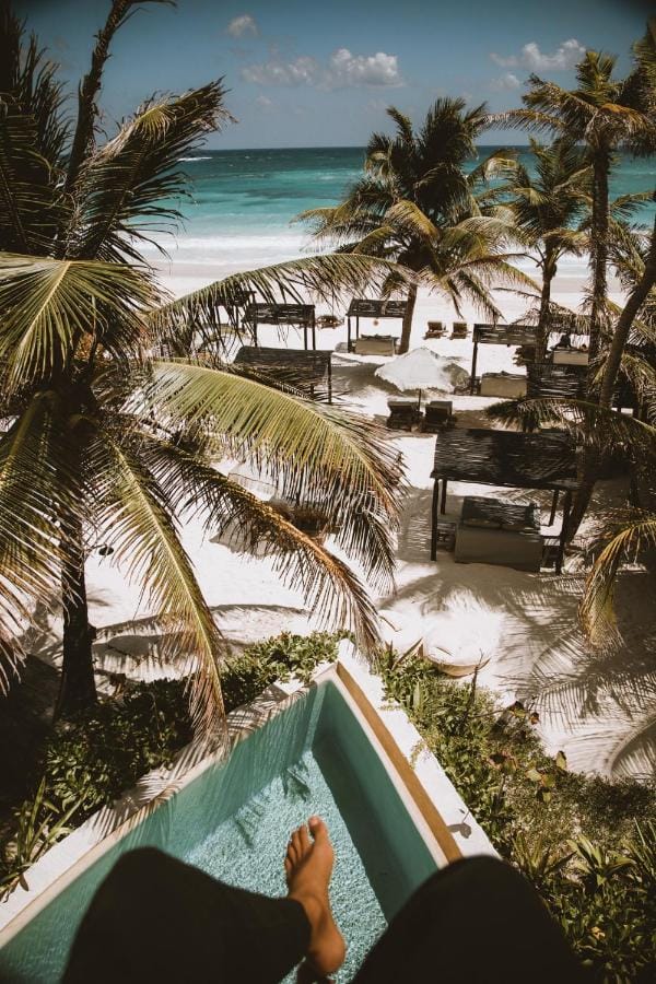 Maxanab Hotel Tulum  beach and pool