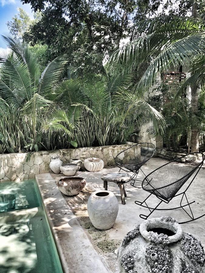 Una Vida patio